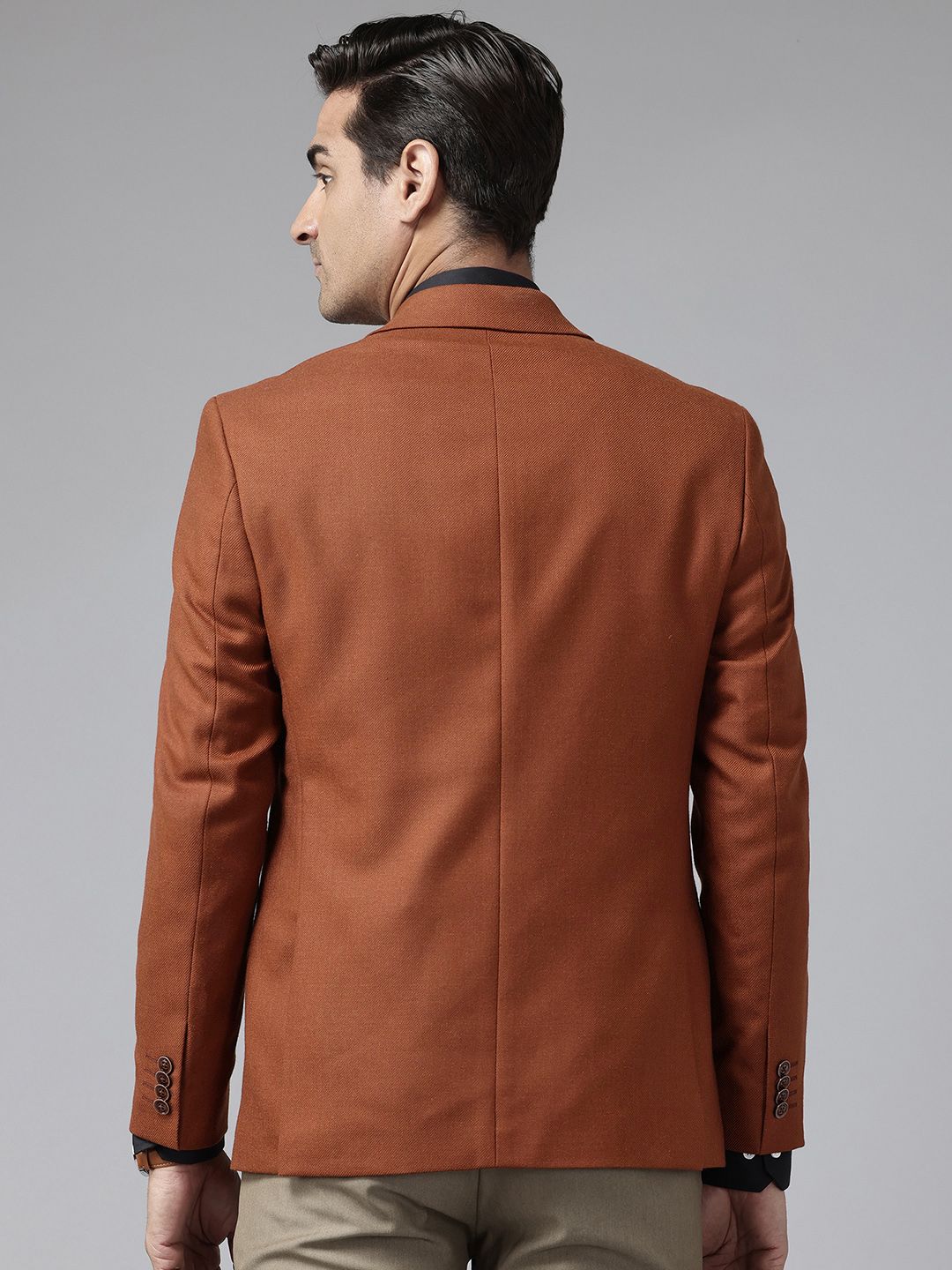 Park Avenue Single-Breasted Formal Blazer