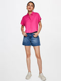 AND Crop Shirt Style Top