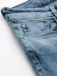 SPYKAR Men Kano Slim Fit Heavy Fade Stretchable Jeans