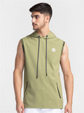 Being Human Sleeveless Hooded T-shirt