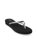 Metro Women Silver-Toned Sandals