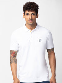 SPYKAR Men Polo Collar Slim Fit Cotton T-shirt