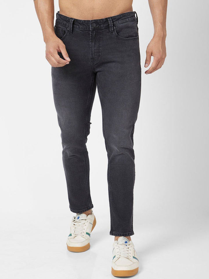 SPYKAR Men Super Skinny Fit Low-Rise Light Fade Stretchable Jeans