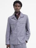 RARE RABBIT Men Echos Tailored Fit Spread Collar Shackets