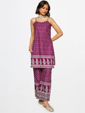 Global Desi Ethnic Motifs Printed Kurta with Palazzos