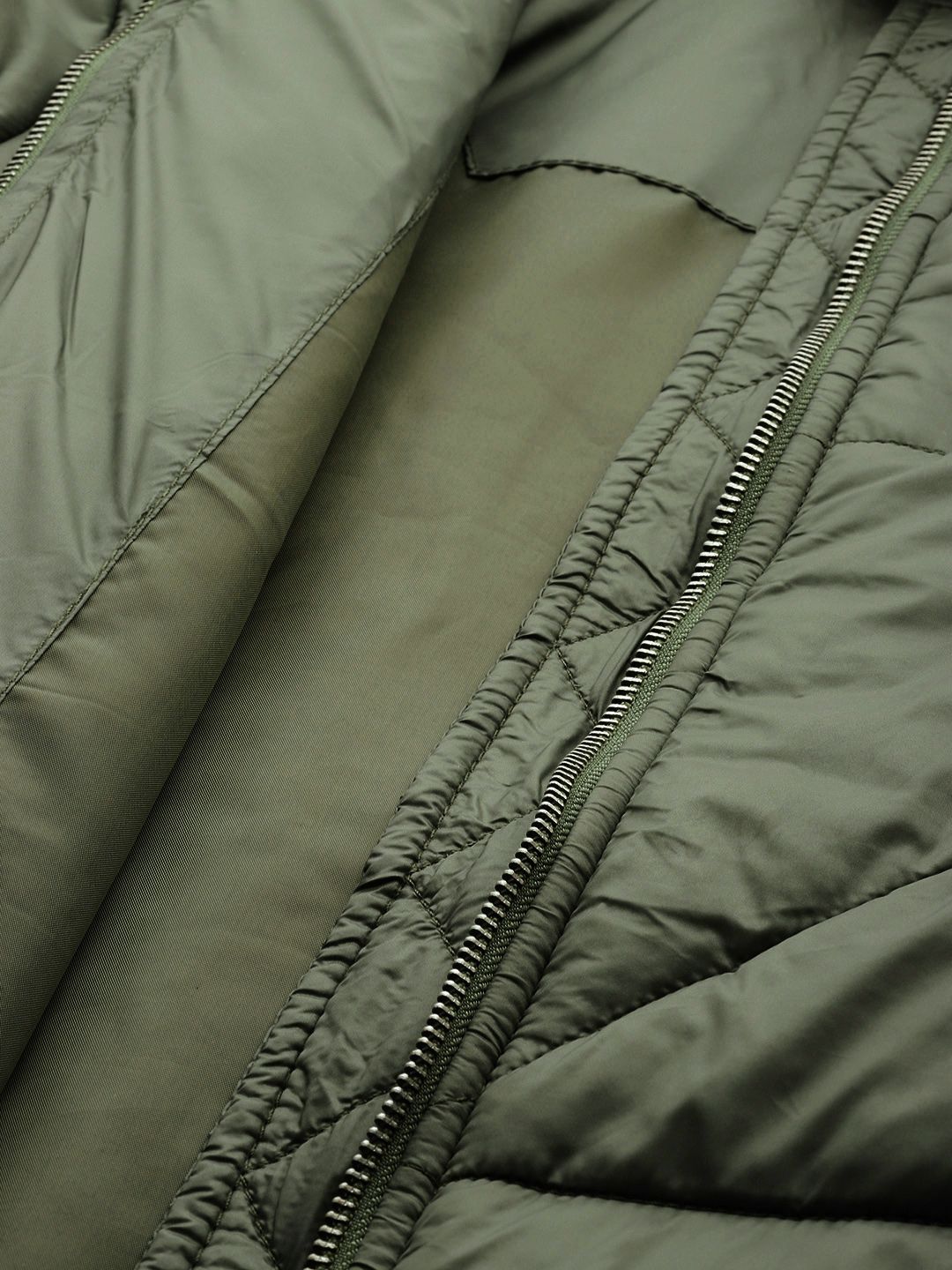 all about you Military inspired Hooded Padded Jacket