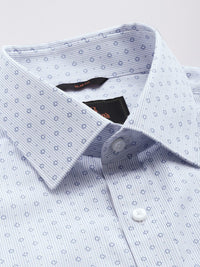 Raymond Slim Fit Striped Pure Cotton Formal Shirt