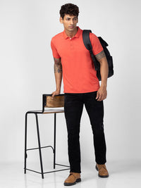 SPYKAR Men Polo Collar Slim Fit T-shirt