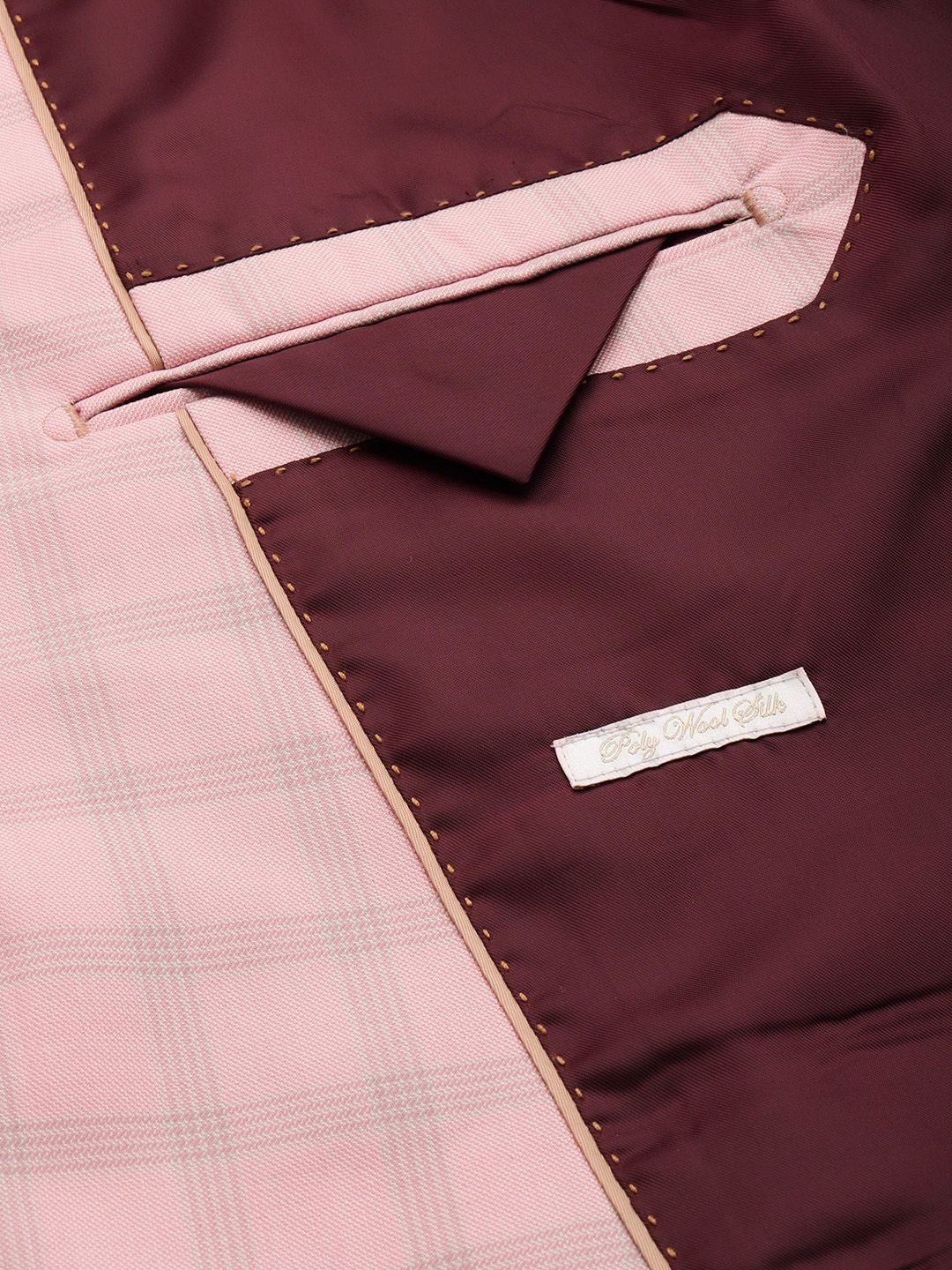 Raymond Contemporary Fit Checked Formal Blazer