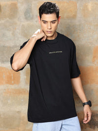 Thomas Scott Floral Printed Drop-Shoulder Sleeves Oversized Pure Cotton T-shirt