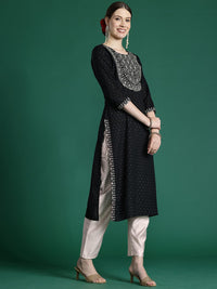 Indo Era Embroidered Sequinned Kurta