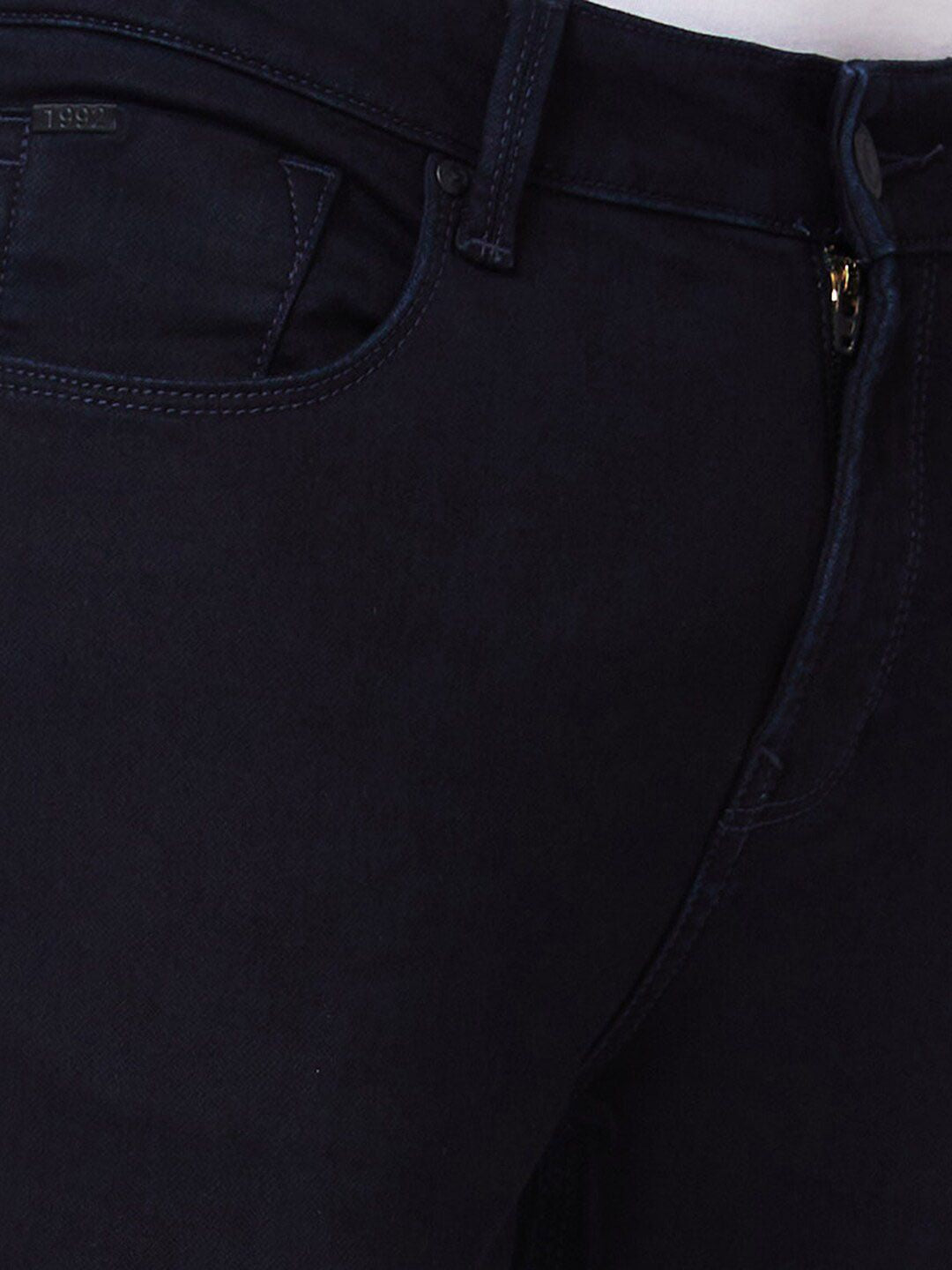 SPYKAR Men Mid Rise Slim Fit Clean Look Cotton Jeans