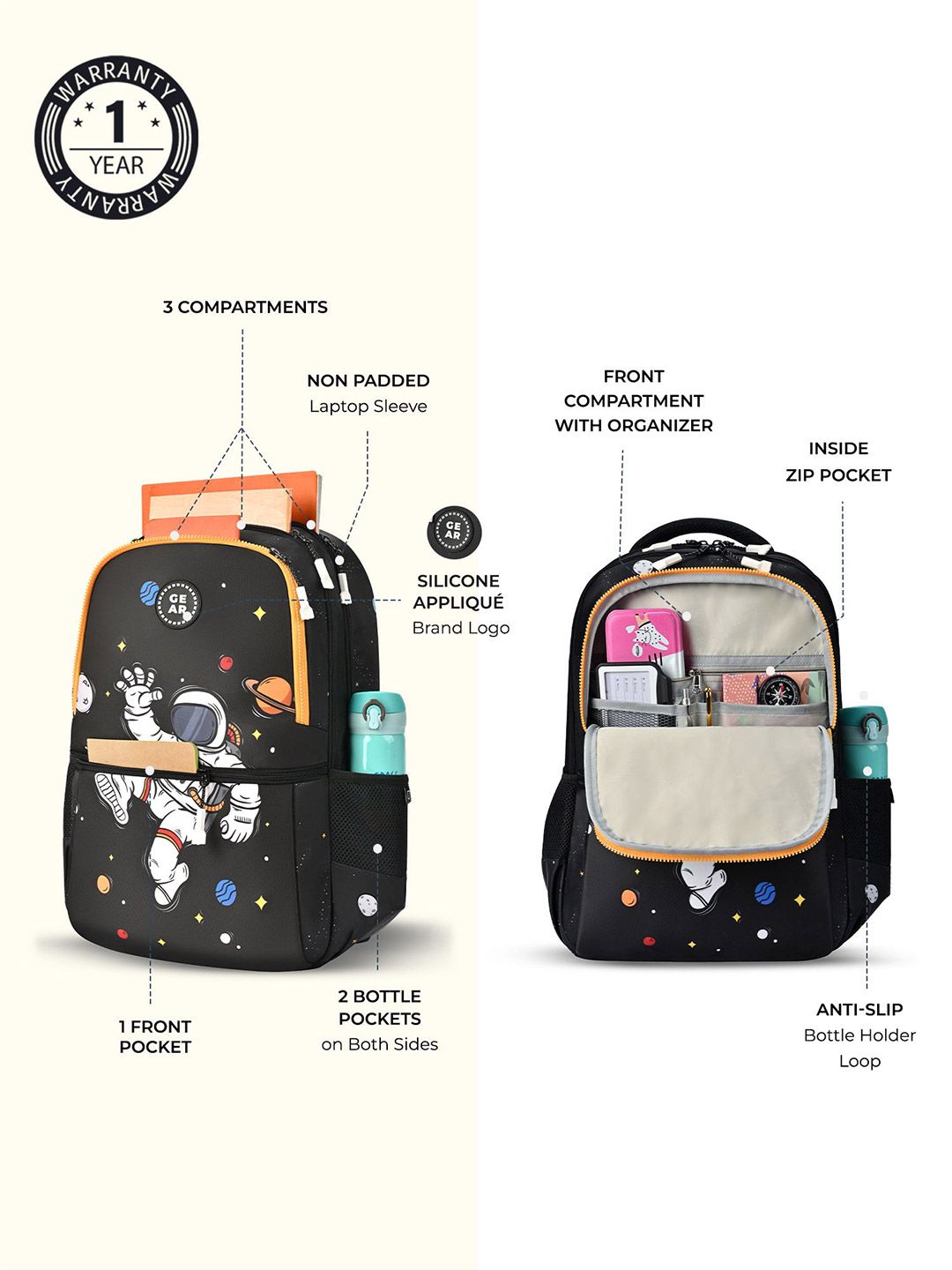 Gear Unisex Backpack