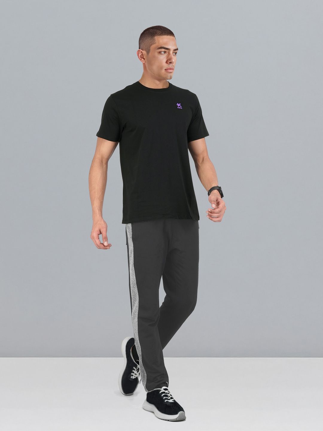 HRX by Hrithik Roshan Pure Cotton Typography Printed Lifestyle T-shirt