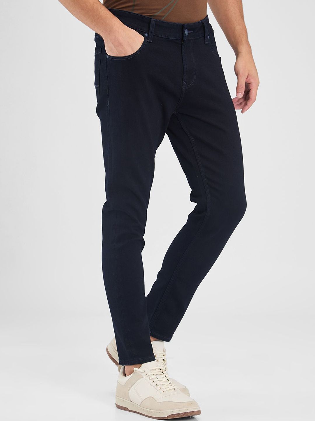 SPYKAR Men Slim Fit Mid Rise Stretchable Jeans