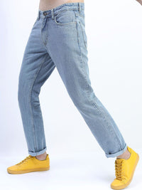 HIGHLANDER Men Straight Fit Light Fade Jeans