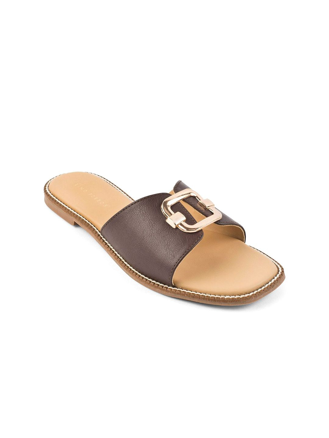 Lino Perros Women Open Toe Flats