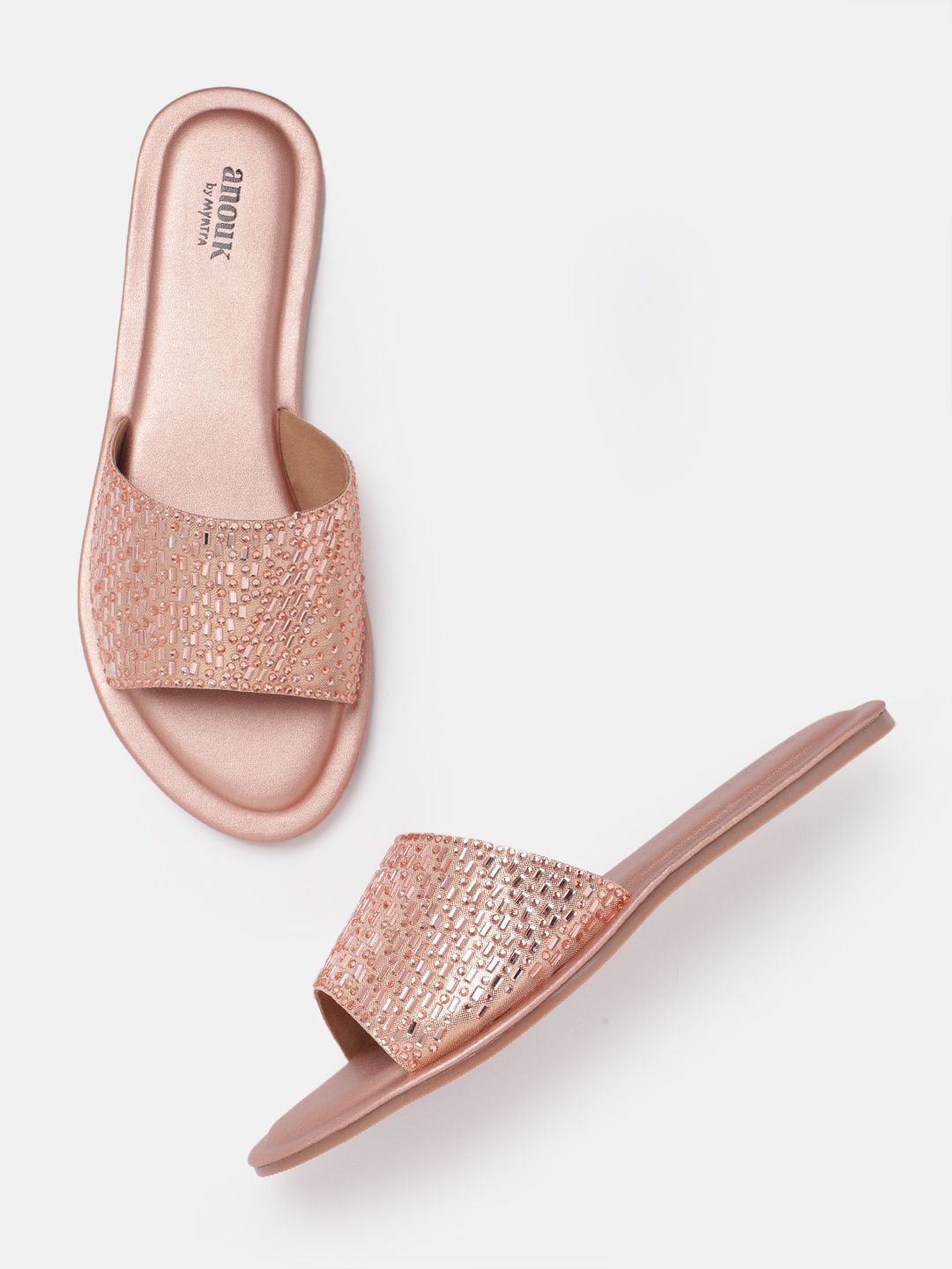 Anouk Women Embellished Open Toe Flats