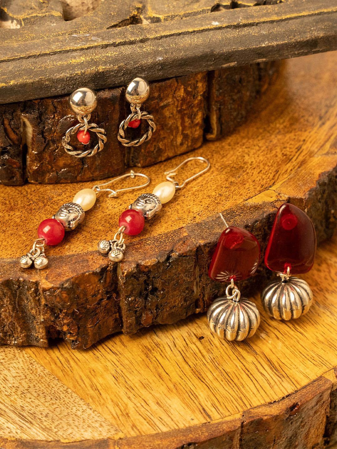 PANASH Contemporary Drop Earrings