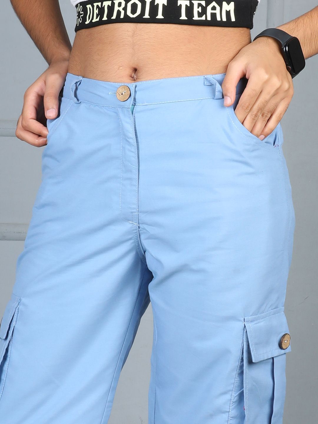 Cutiekins Girls Regular Fit Cargos Trousers