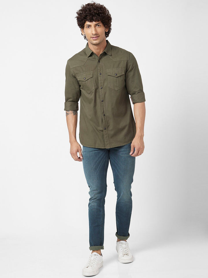 SPYKAR Men Blue Skinny Fit Low-Rise Light Fade Clean Look Stretchable Jeans