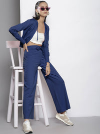 SASSAFRAS Women Mid-Rise Track Pants