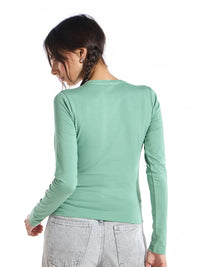 Bewakoof Women Round Neck Slim Fit Top