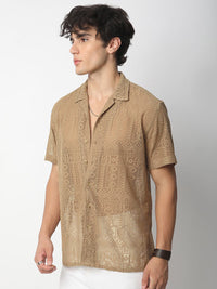 VASTRADO Men Classic Opaque Pure Cotton Casual Shirt