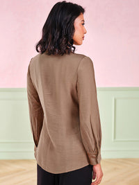 AND Women Wrap Detail Top