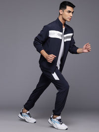 HRX by Hrithik Roshan Striped Rapid-Dry Running Tracksuit
