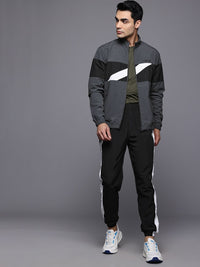 HRX by Hrithik Roshan Rapid Dry Mock Collar Running Tracksuit