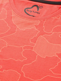 Being Human Abstract Printed Pure Cotton T-shirt