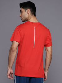 HRX by Hrithik Roshan Men Brand Logo Printed Rapid-Dry Training T-shirt