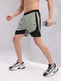 HRX by Hrithik Roshan Men Colourblocked Rapid-Dry Running Shorts
