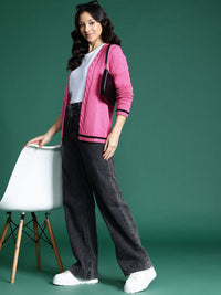 DressBerry Cable Knit Longline Cardigan