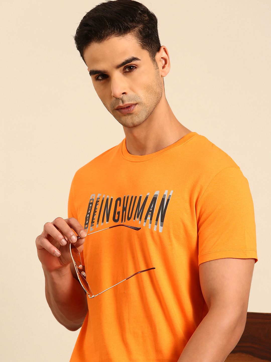 Being Human Graphic Printed Pure Cotton T-shirt