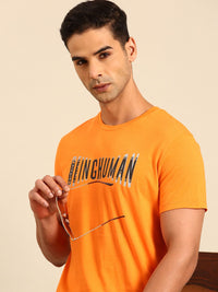 Being Human Graphic Printed Pure Cotton T-shirt