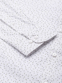 Raymond Pure Cotton Slim Fit Printed Formal Shirt