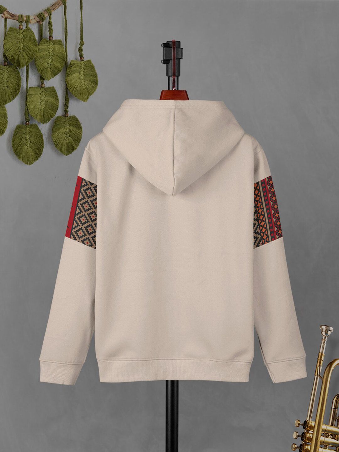 HELLCAT Boys Printed Hooded Sweatshirt With Joggers