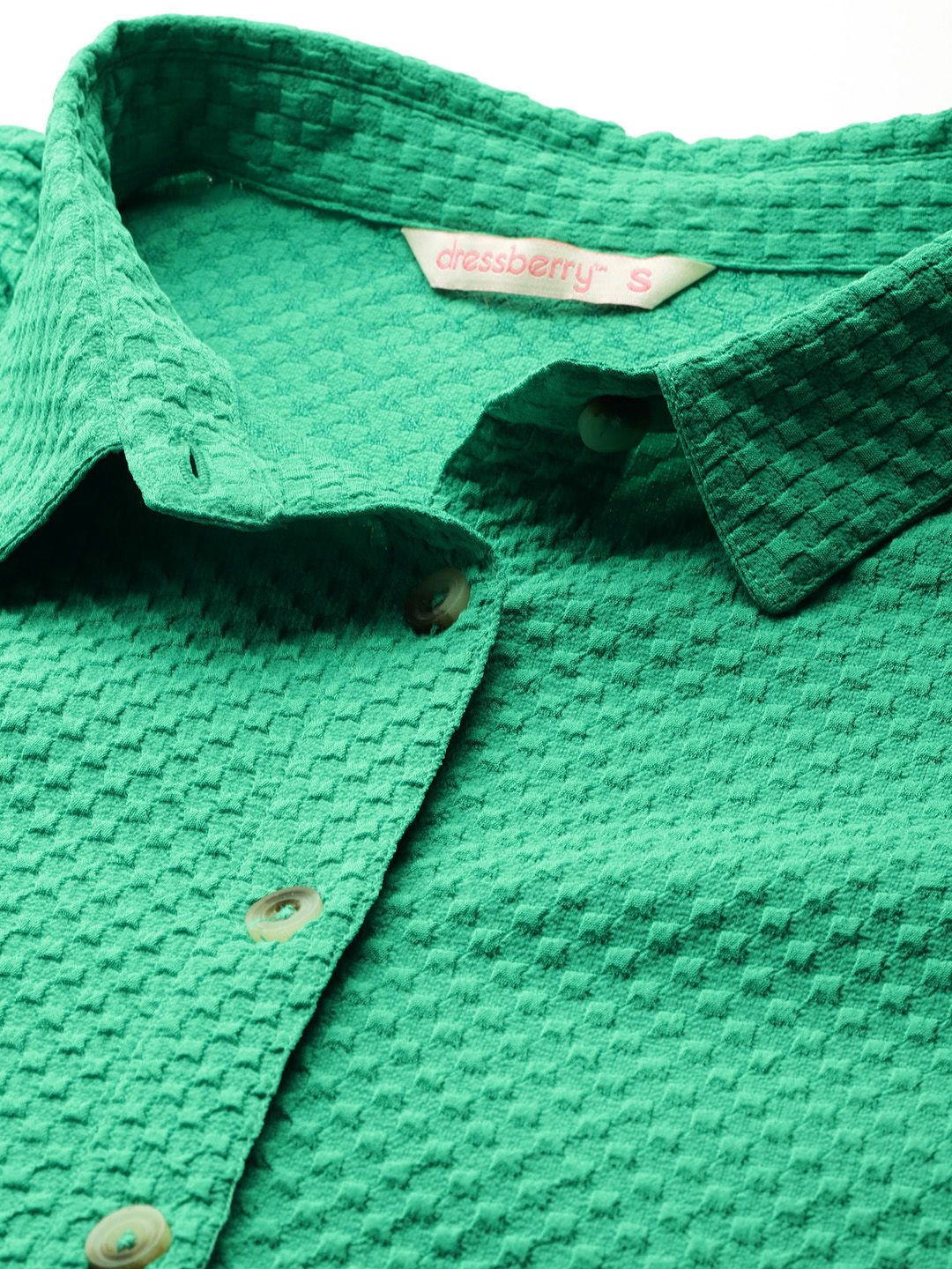 DressBerry Textured Casual Shirt