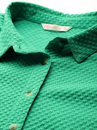 DressBerry Textured Casual Shirt