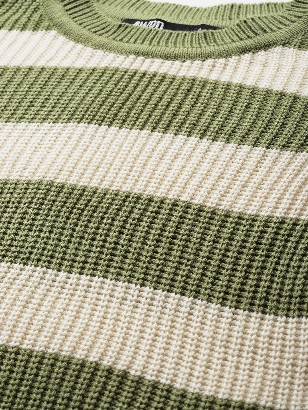 DressBerry Striped Sweater Vest