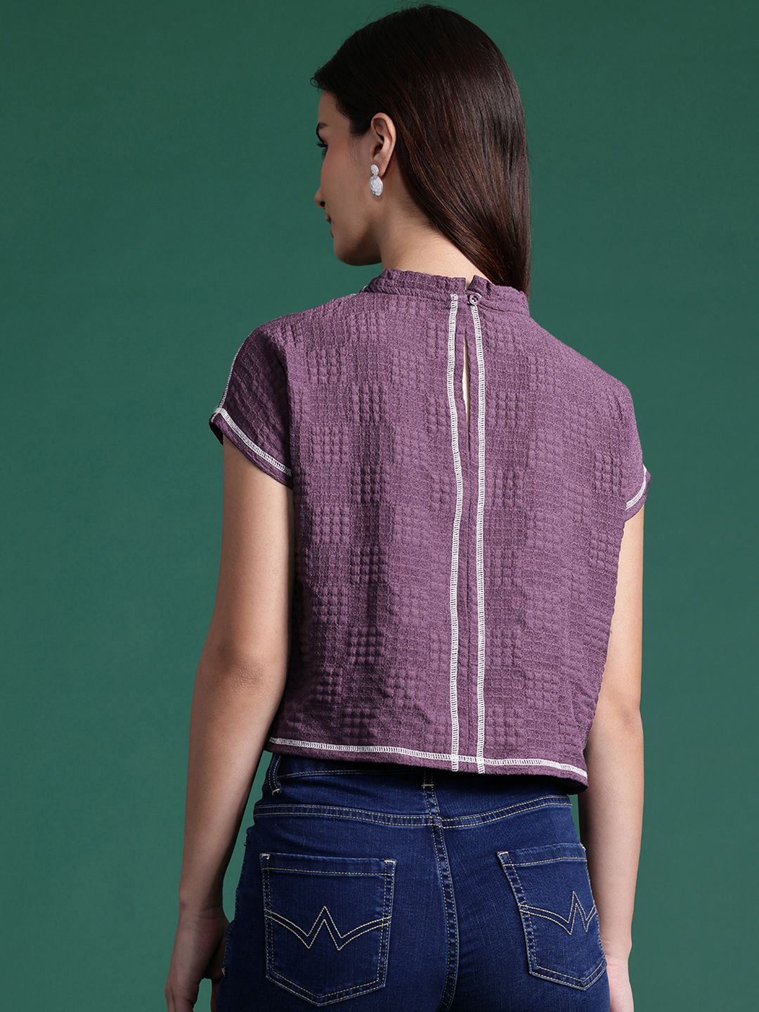 DressBerry Extended Sleeves Boxy Top