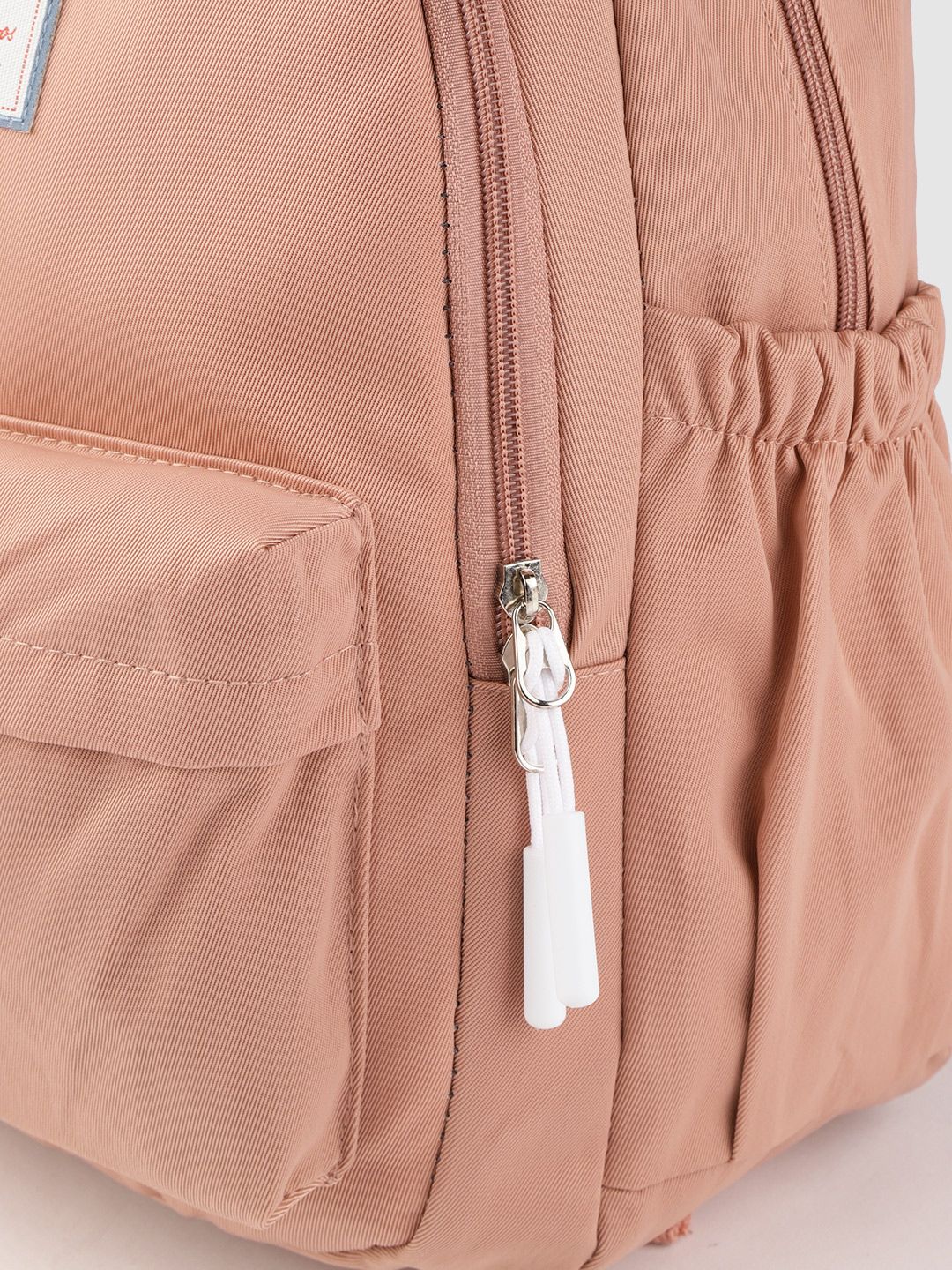 Lino Perros Women Pink Solid Laptop Backpack