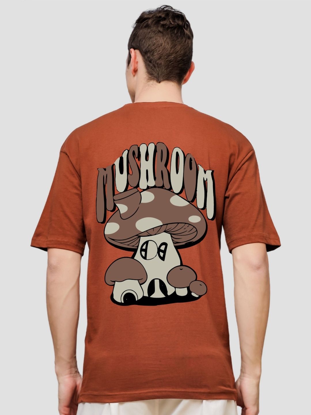ADRO Men Printed Applique T-shirt