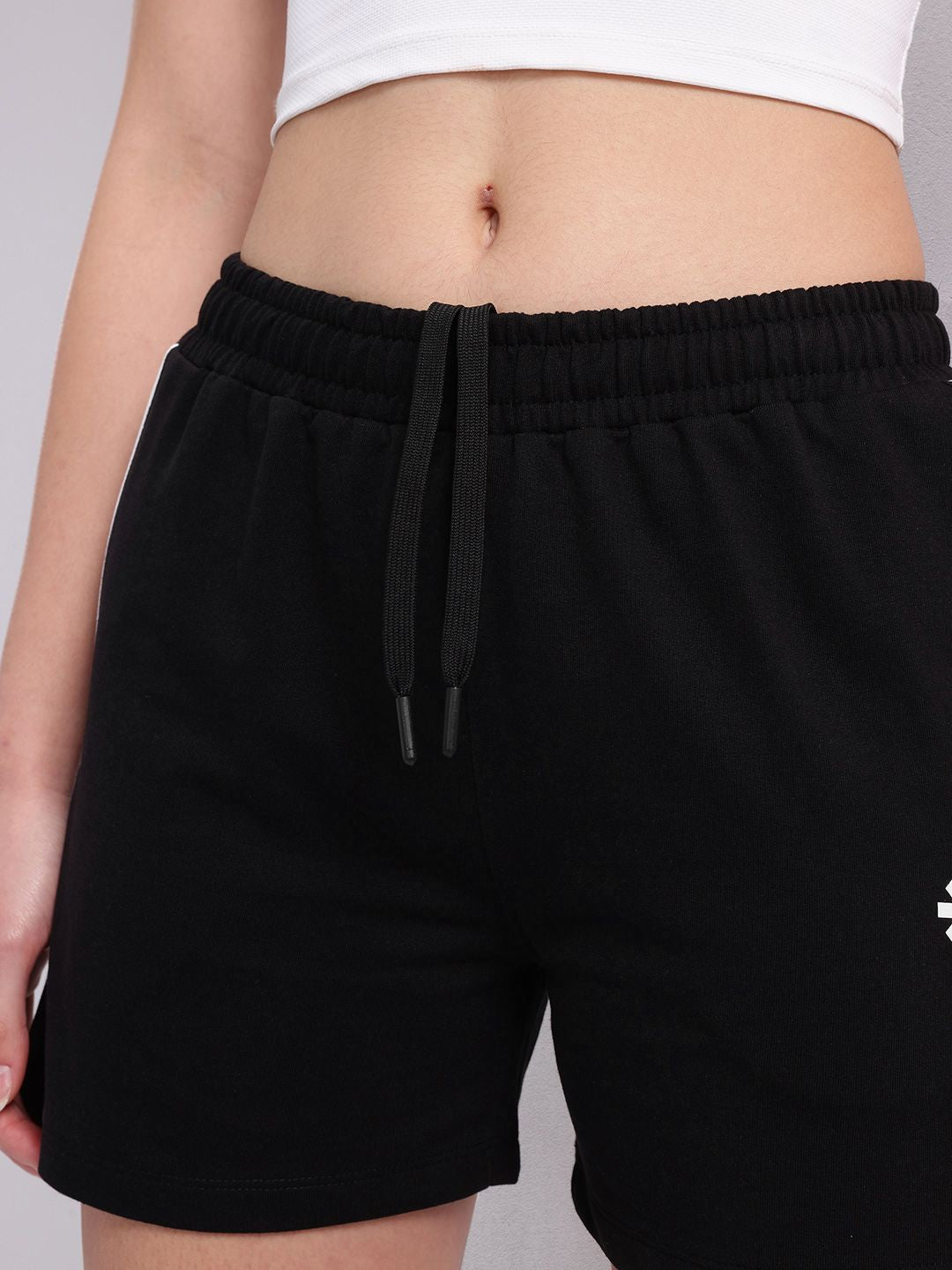 HRX by Hrithik Roshan Women Paneled Detail Lifestyle Shorts