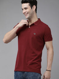 THE BEAR HOUSE Polo Collar Pure Cotton Slim Fit T-shirt