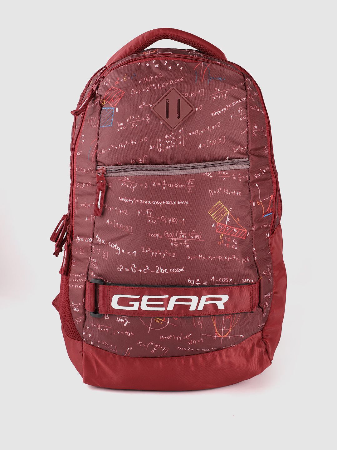 Gear Unisex Typography Printed Laptop Backpack 30L