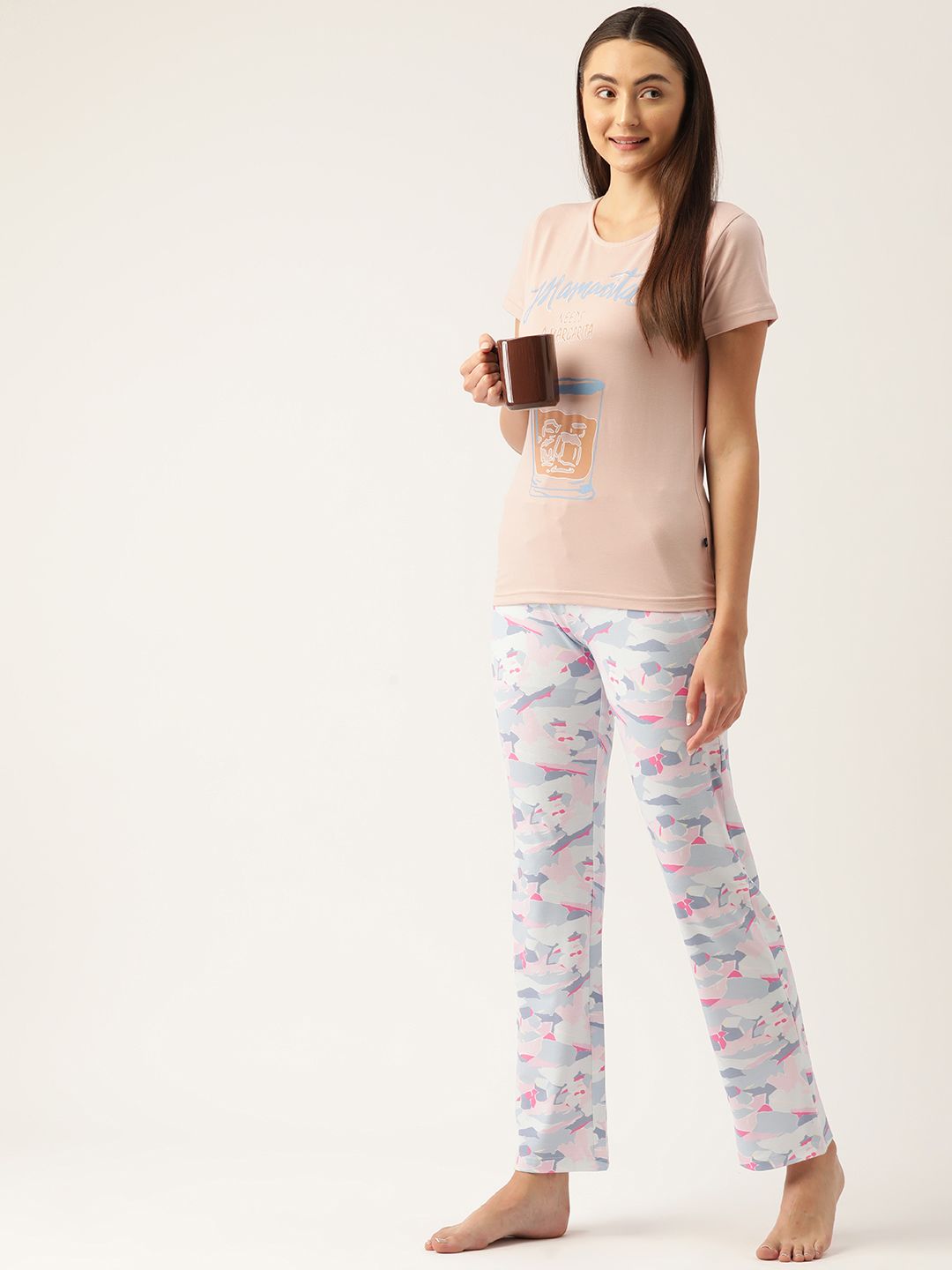 Monte Carlo Women Printed Night suit