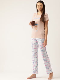 Monte Carlo Women Printed Night suit